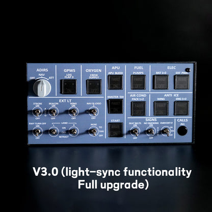 Rowsfire A106 pro A320 pro Light Overhead Panel (OVH)