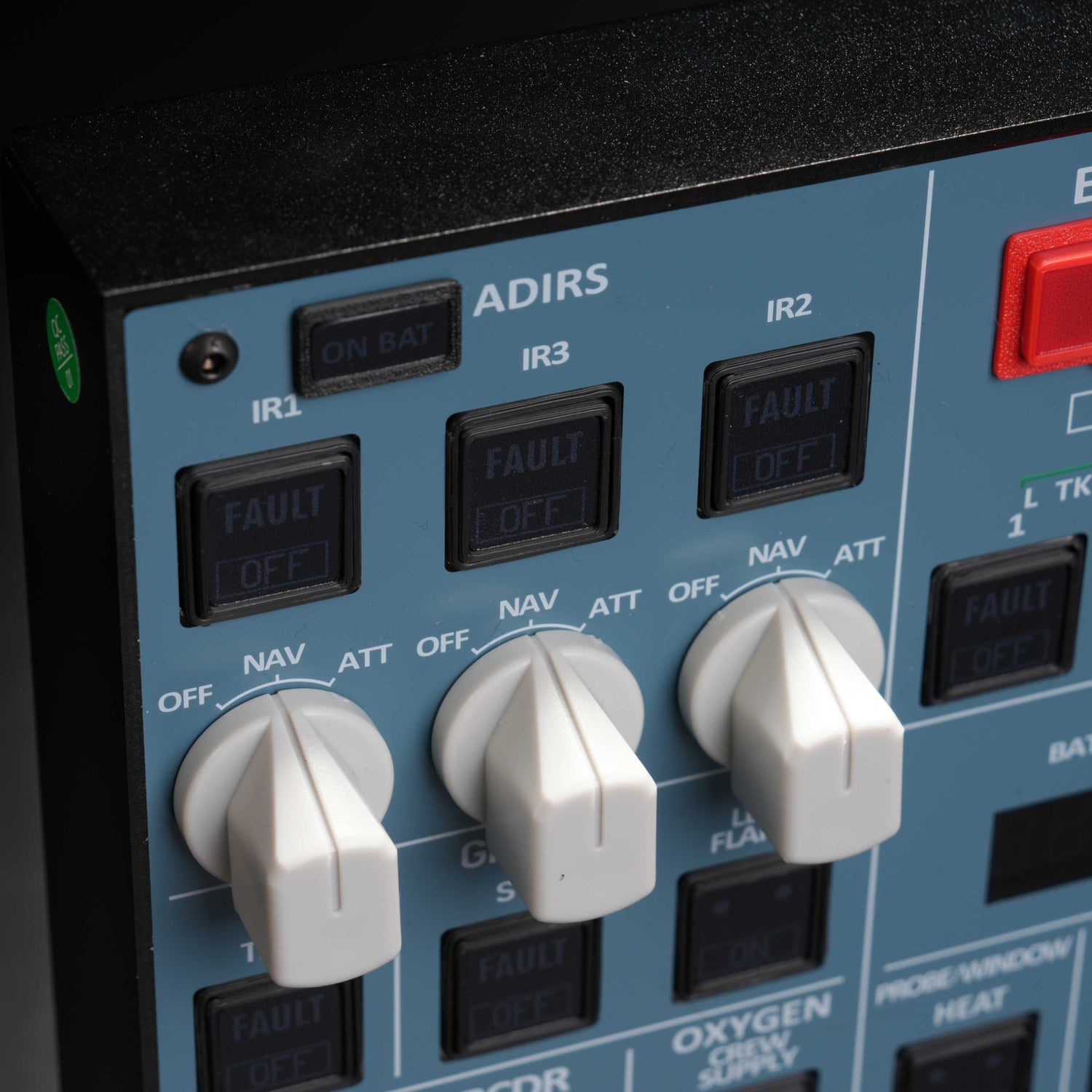 Rowsfire A107 A320pro/A320 MAX Light Overhead Panel (OVH)-V3.1 - Rowsfire