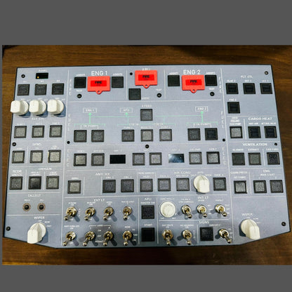 Rowsfire A107 Pro A320pro/A320 MAX Light Overhead Panel - Rowsfire