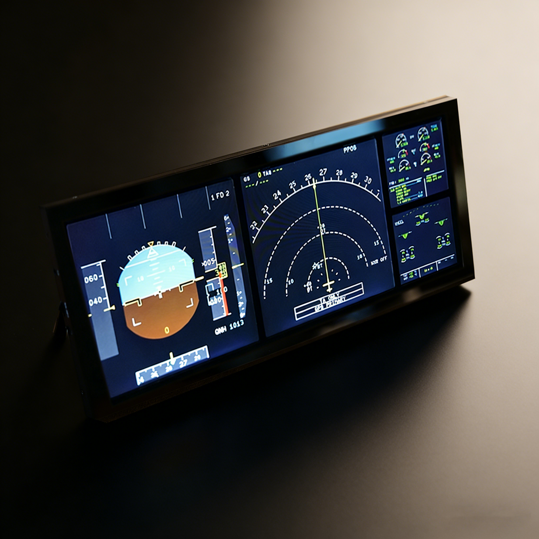 Rowsfire A108 Airbus display panel