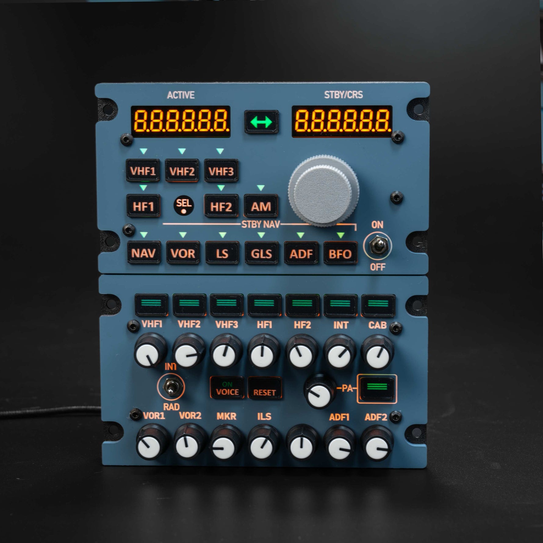 Rowsfire A111 RMP ACP Radio Audio Panel