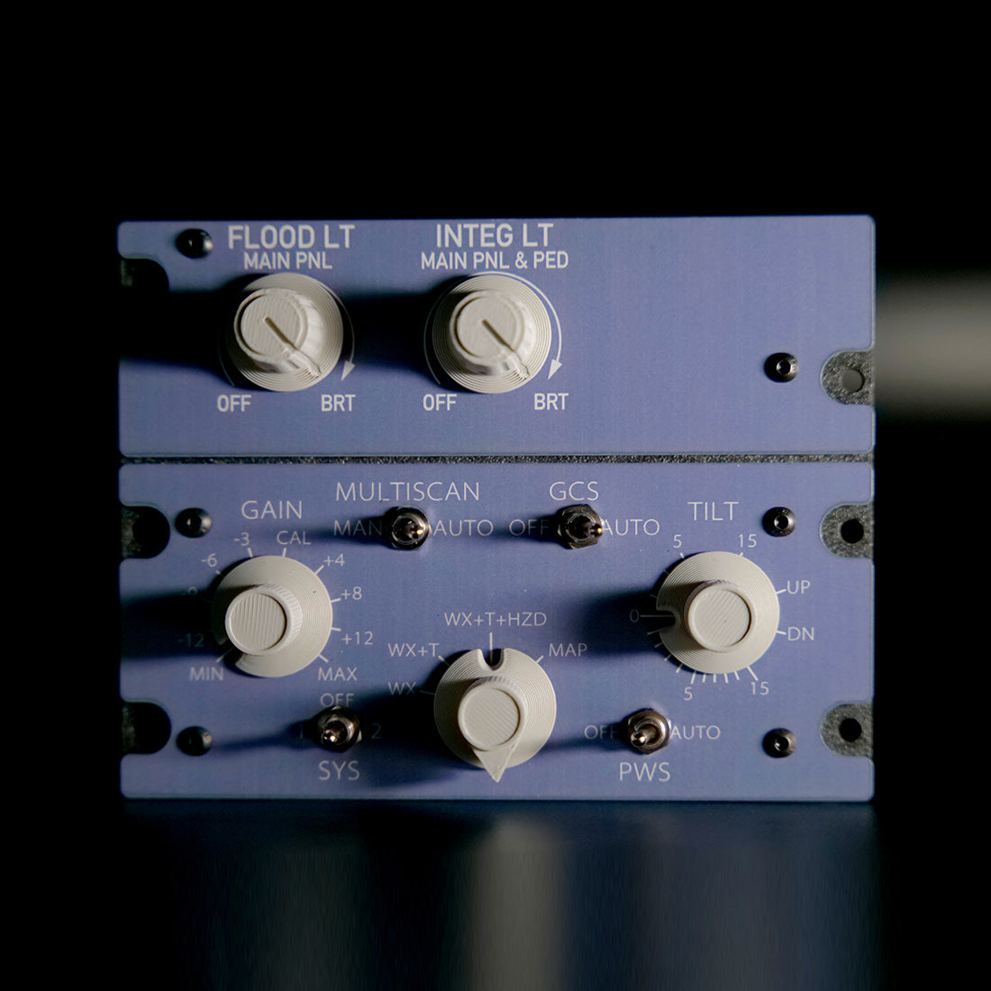 Rowsfire A112 1:1 Scale CKPT-LT+WXR-Radar Integrated Panel-Presale