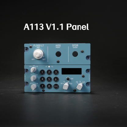 Rowsfire A113 1:1 Scale CKPT-LT+DFOR+ATC Integrated Panel - Rowsfire