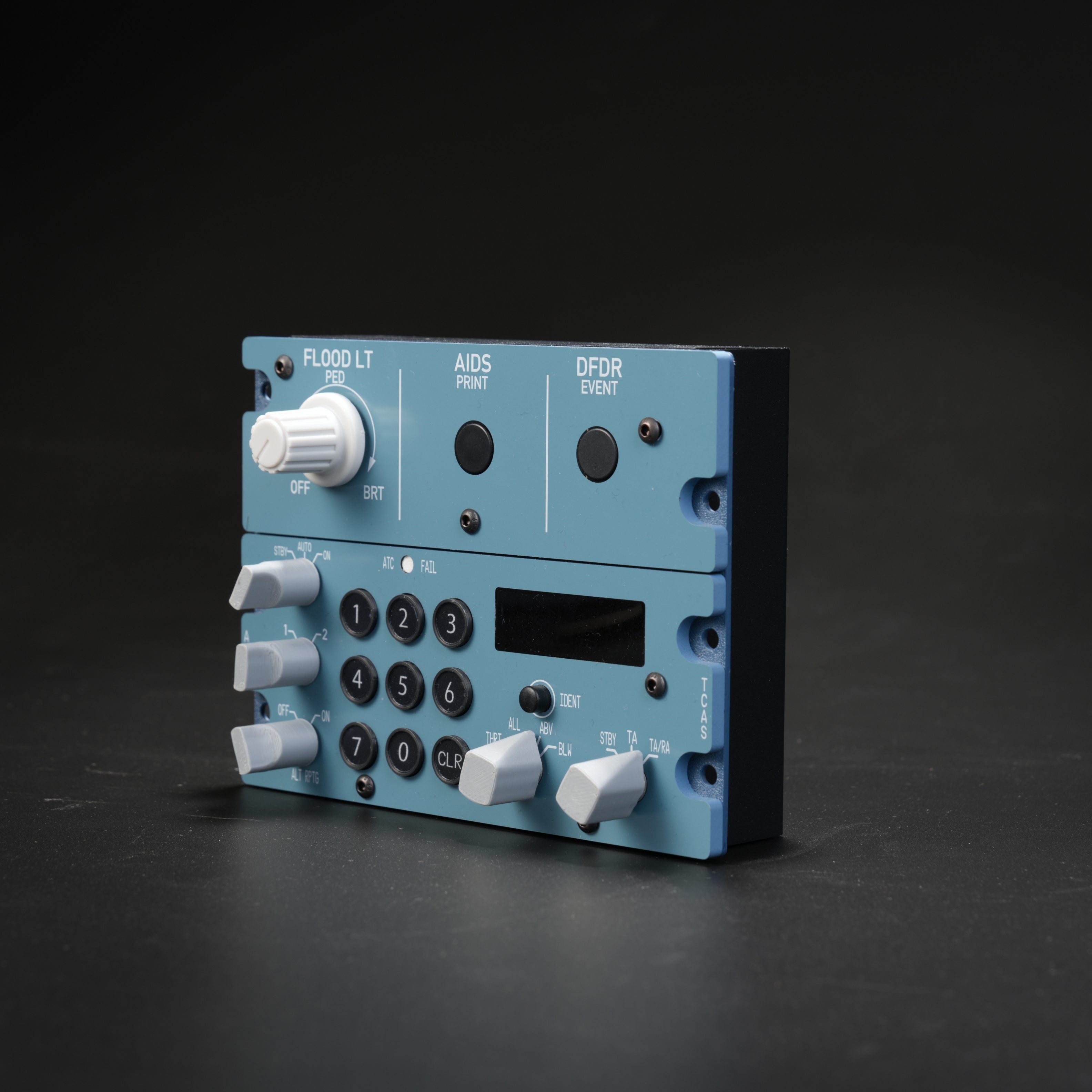 Rowsfire A113 1:1 Scale CKPT-LT+DFOR+ATC Integrated Panel | Rowsfire