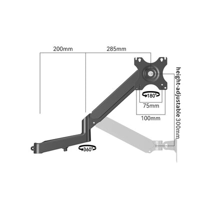 Rowsfire Adjustable Desk Mount