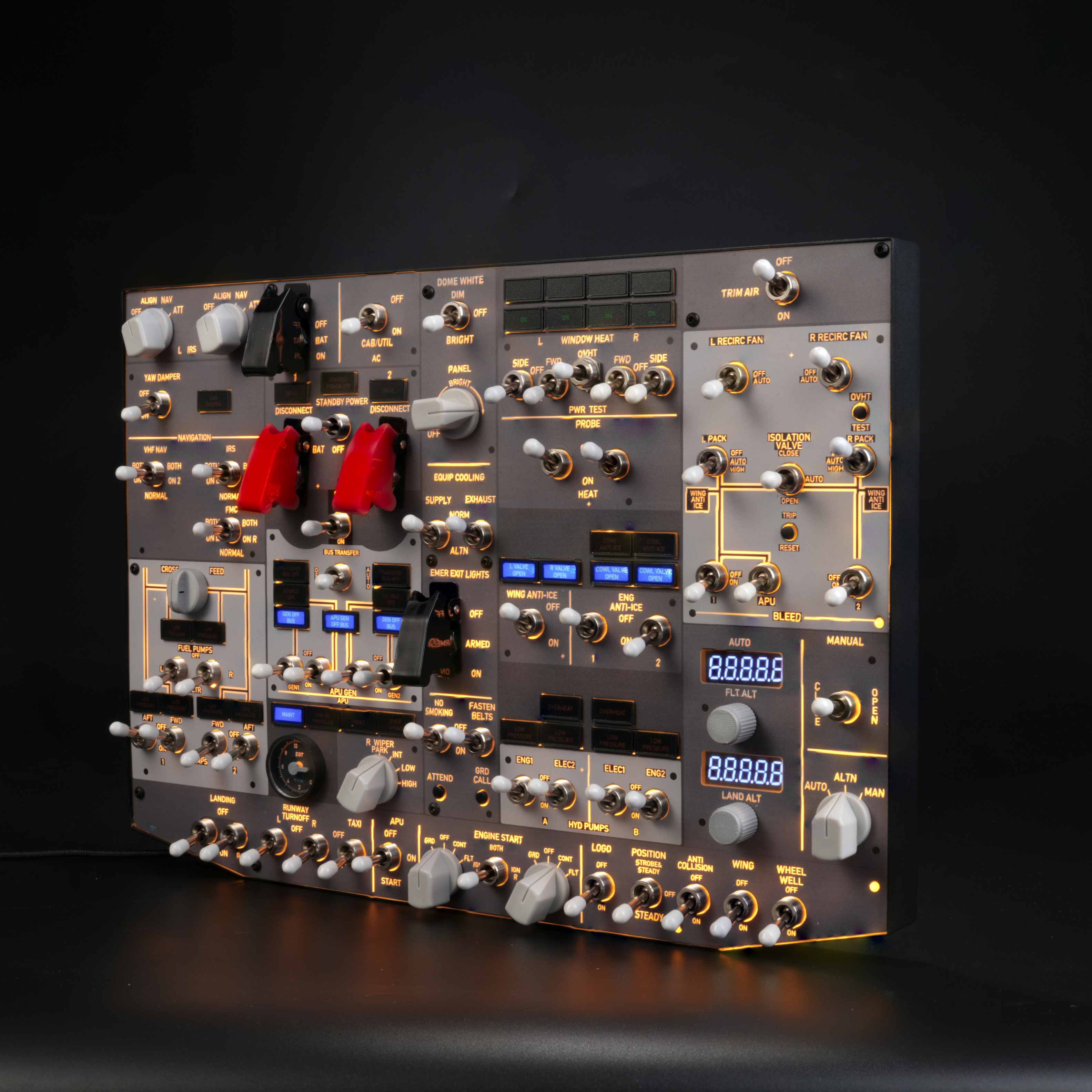 Rowsfire B107 B737 オーバーヘッドパネル