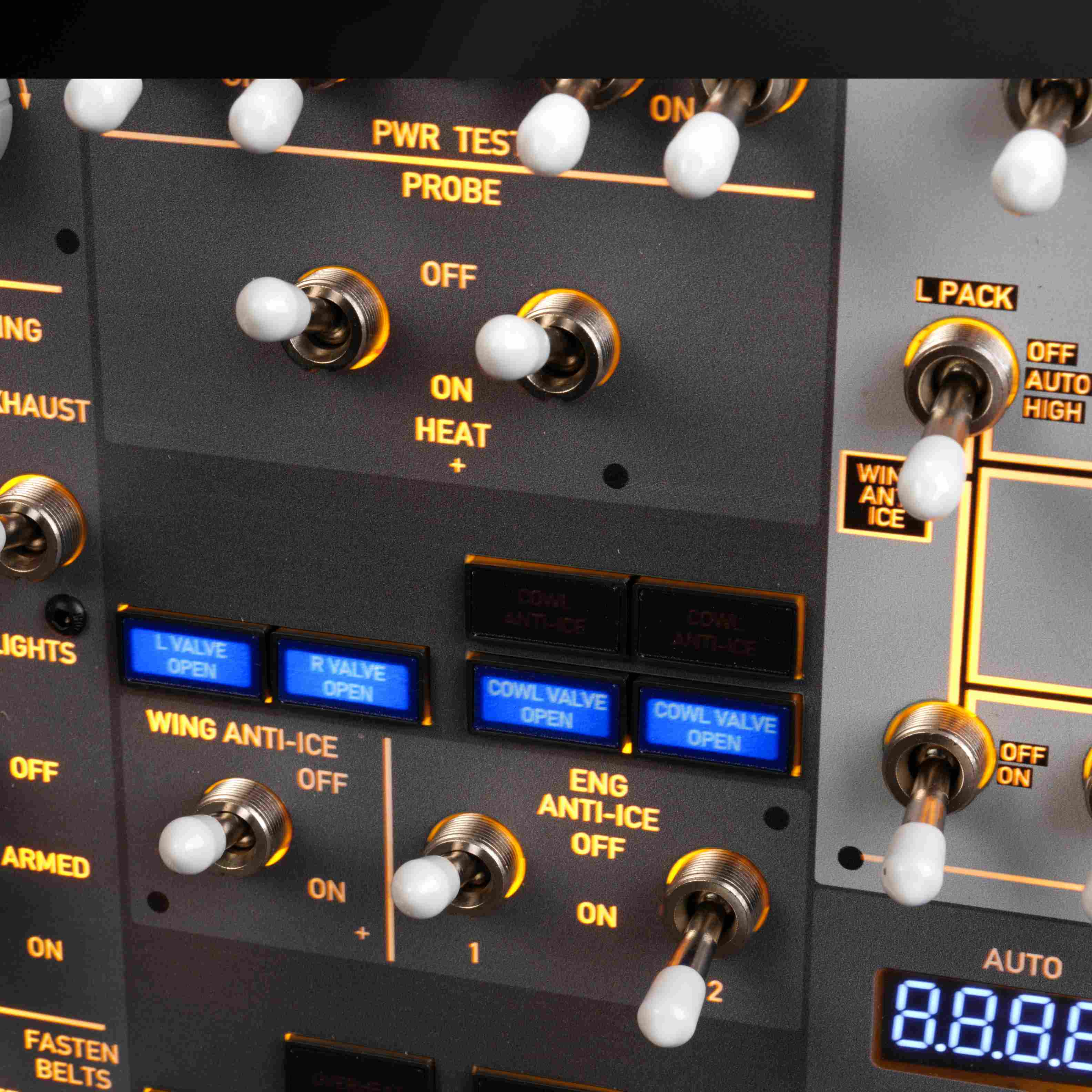 Rowsfire B107 B737 Overhead Panel-Presale - Rowsfire