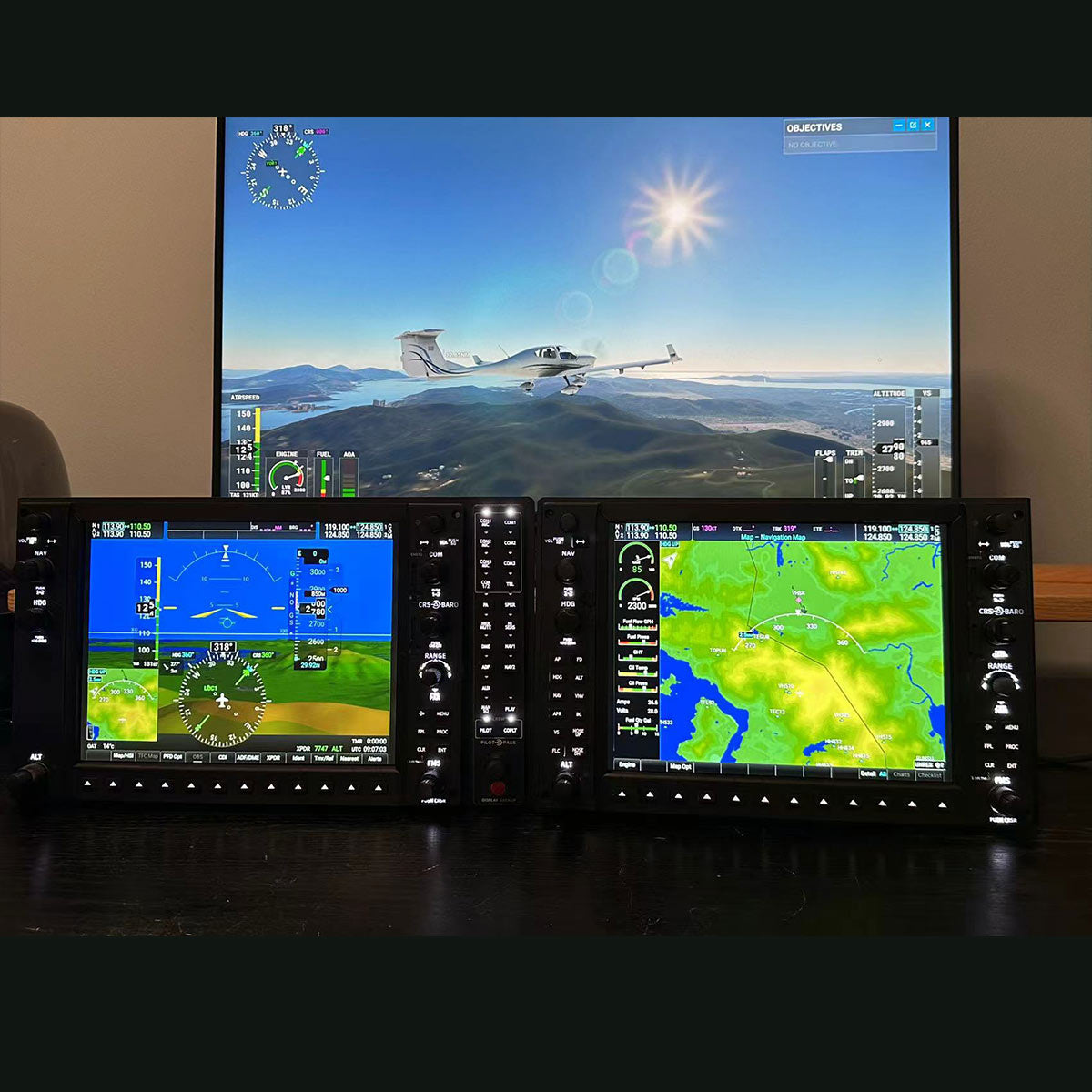 Rowsfire D104 G1000 NXi MFD Panel - Rowsfire