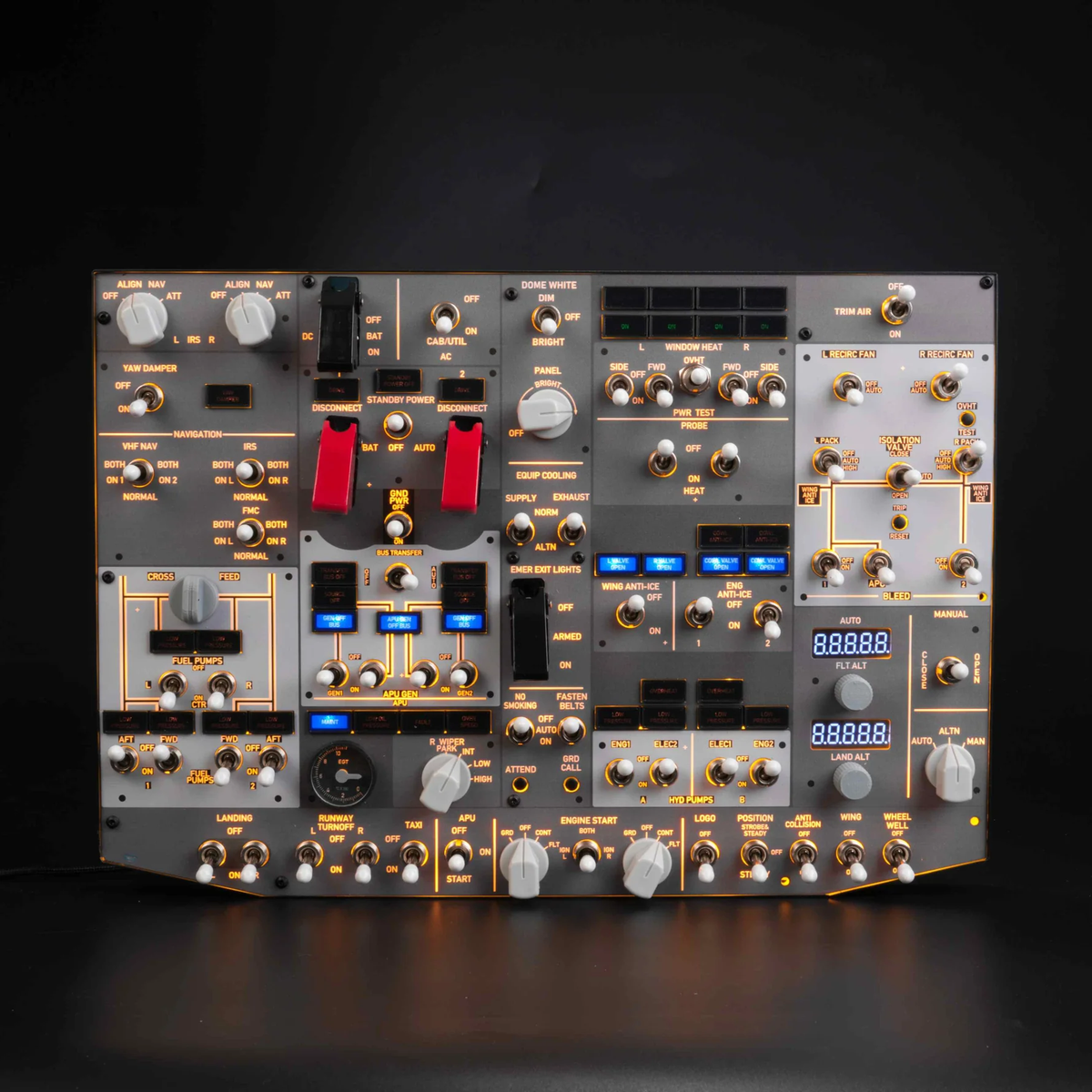 B107 B737 Overhead Panel