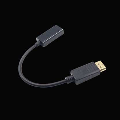 Rowsfire DP to HDMI Cable, 4K/60Hz DP Male to HDMI Female Adapter Cable