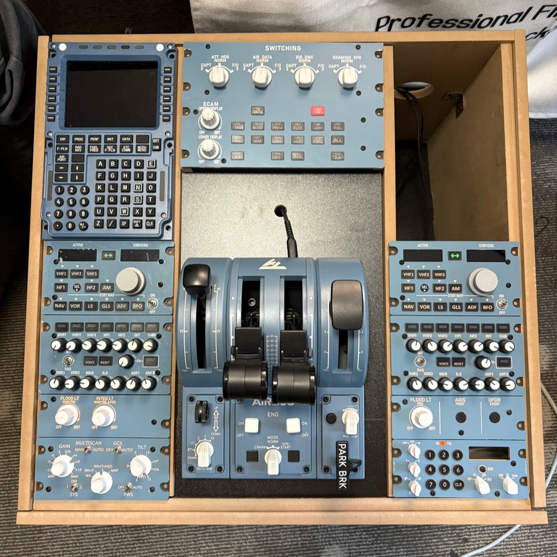 Rowsfire A110 A320 Flight Simulator Pedestal Stand (HDF Materails)
