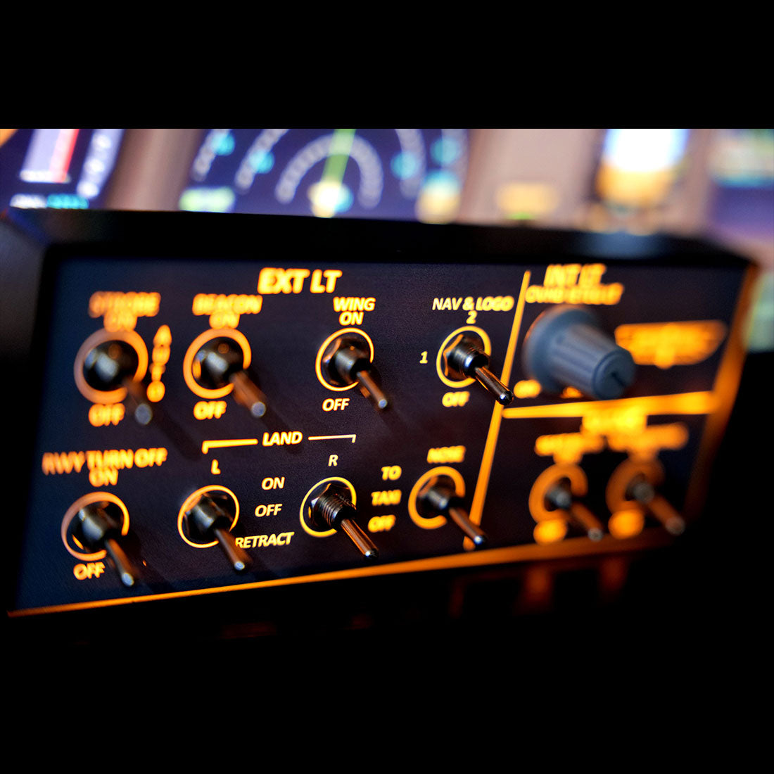 Rowsfire A101 A320 mini Light Overhead Panel (OVH)