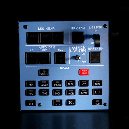 Rowsfire A103 A320/A310/A350/XECAM Landing Gear Indicator Integrated Panel