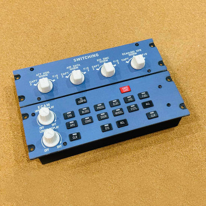 Rowsfire A109 A320 ECAM Panel - Rowsfire
