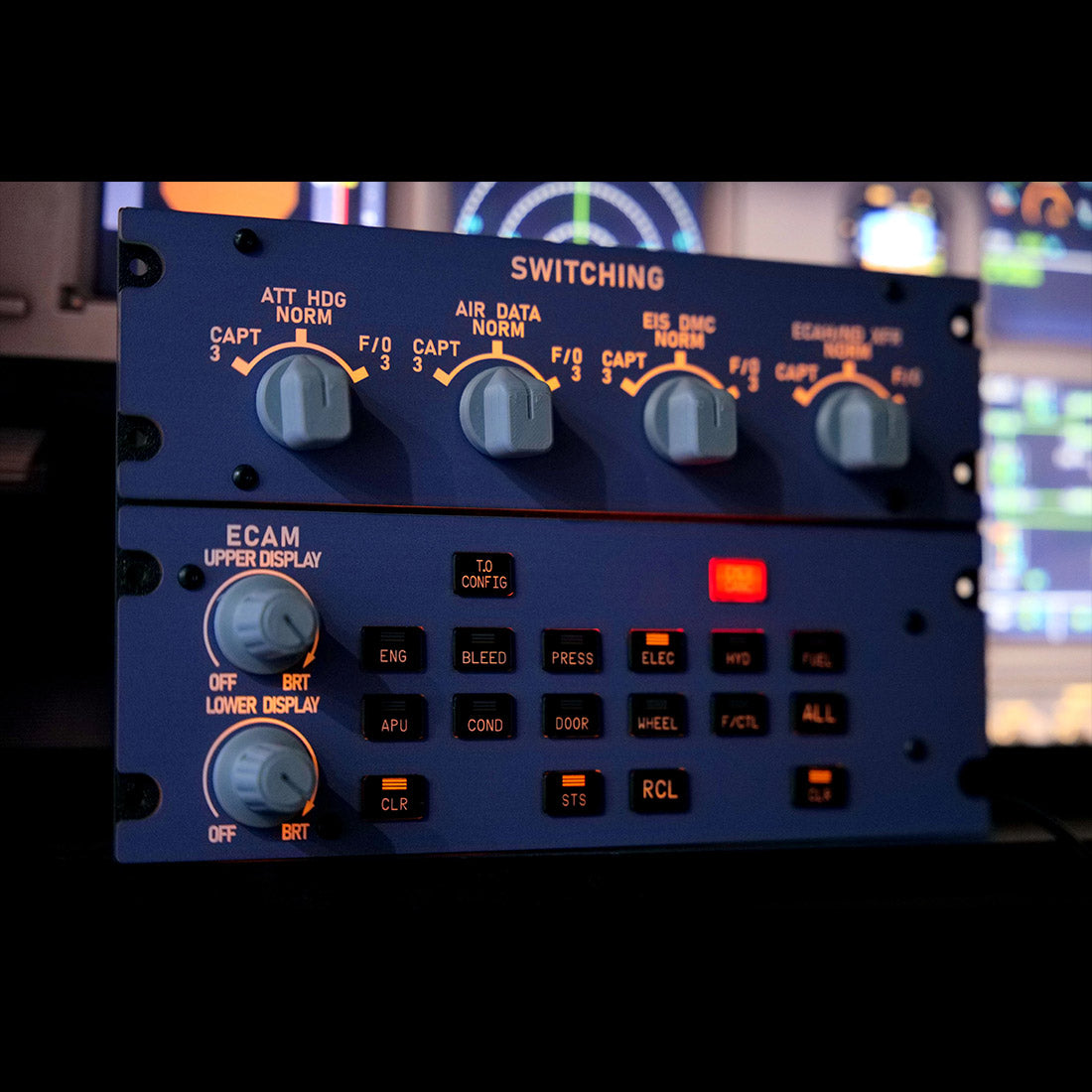 Rowsfire A109 1:1 Scale ATT-ADIRS-EIS Integrated Panel