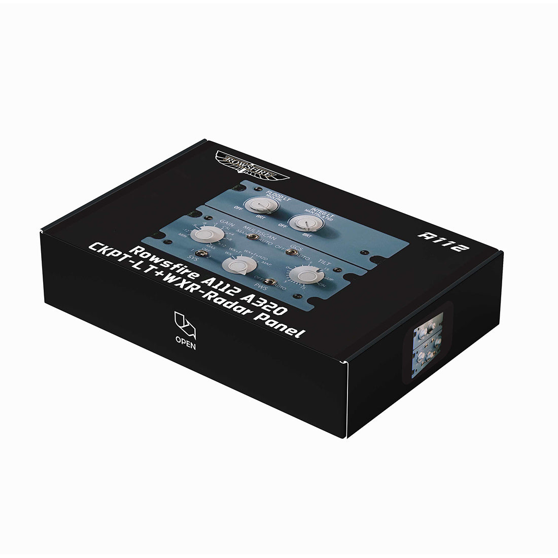 Rowsfire A112 1:1 Scale CKPT-LT+WXR-Radar Integrated Panel - Rowsfire
