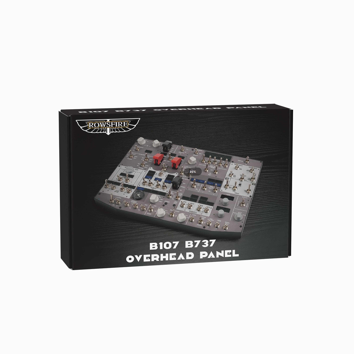 Rowsfire B107 B737 Overhead Panel-Presale - Rowsfire