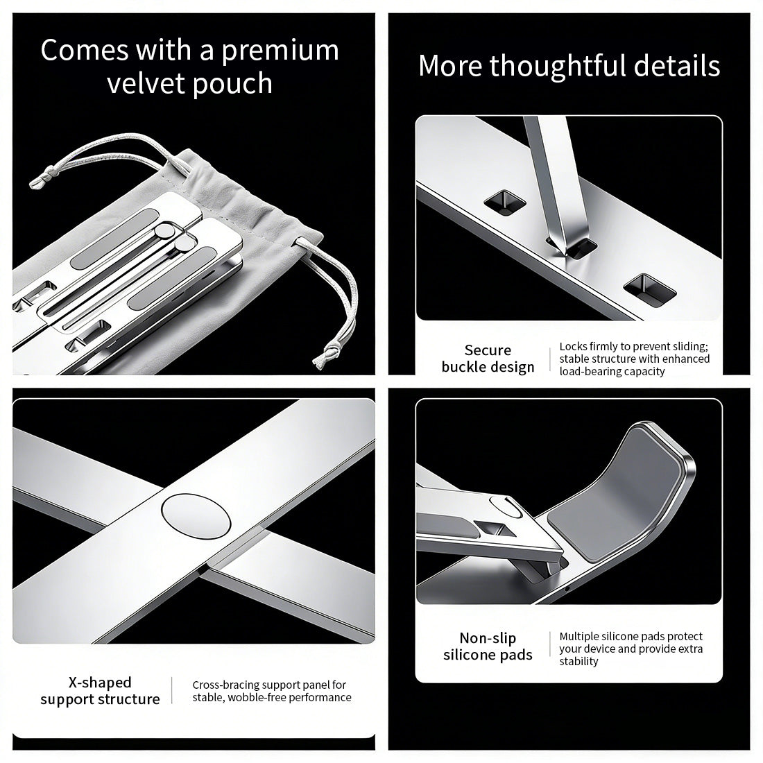 Rowsfire Custom Aluminum Alloy Desk Stand - Rowsfire