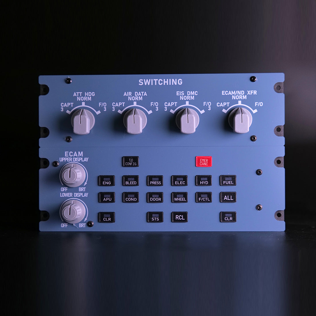 Rowsfire A109 1:1 Scale ATT-ADIRS-EIS Integrated Panel - Rowsfire