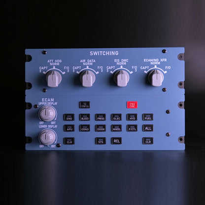 Rowsfire A109 1:1 Scale ATT-ADIRS-EIS Integrated Panel - Rowsfire