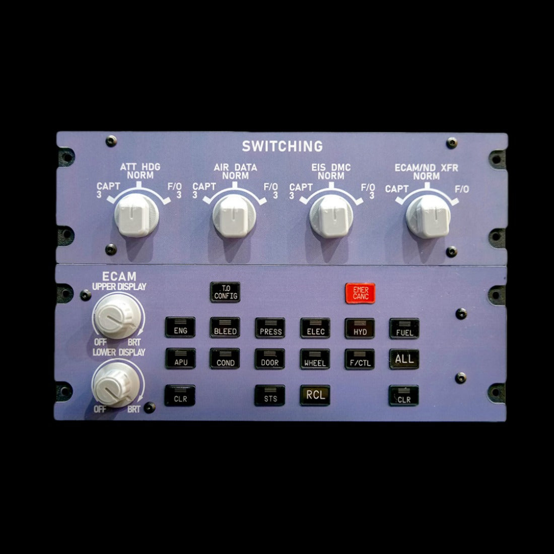 Rowsfire A109 1:1 Scale ATT-ADIRS-EIS Integrated Panel