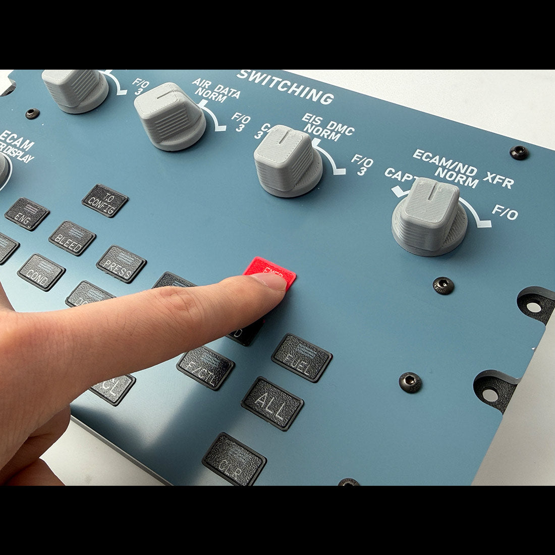 Rowsfire A109 1:1 Scale ATT-ADIRS-EIS Integrated Panel