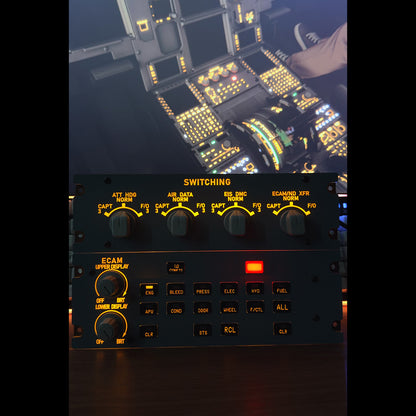 Rowsfire A109 1:1 Scale ATT-ADIRS-EIS Integrated Panel