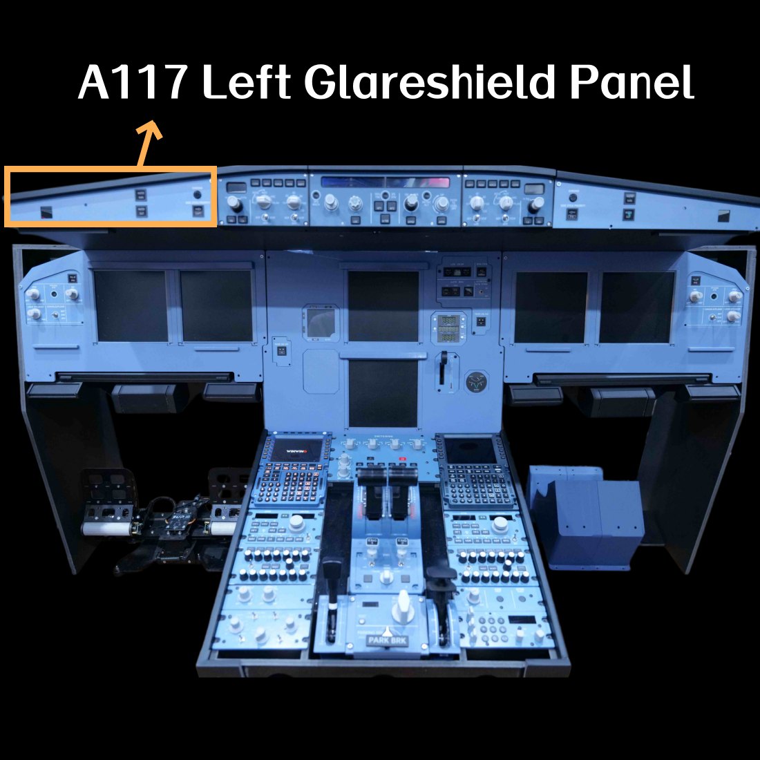 Rowsfire A117 1:1 Scale Glareshield Panel - Rowsfire