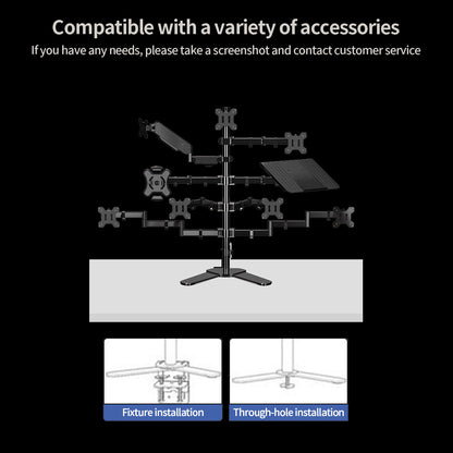 Rowsfire 75cm Adjustable Desk Mount (V-Clamp &amp; 35mm VESA)
