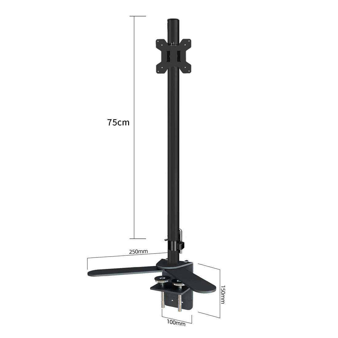 Rowsfire Adjustable Desk Mount